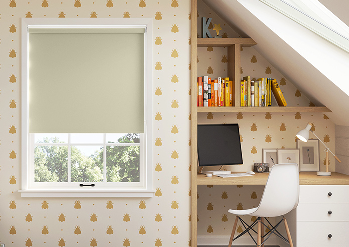 Trapani (Blackout), Oyster - Roller Blind - Image 3